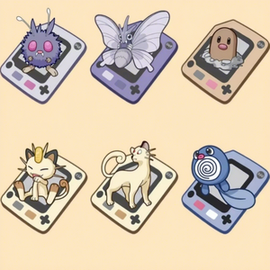 แม่เหล็กติดตู้เย็นโปเกมอนเพ้นท์มือ งานเลเซอร์หา<span class=keywords><strong>ย</strong></span>าก UR SP SSR SR กล่องสุ่ม ของสะสม ของขวัญสำหรับแฟนๆ ขา<span class=keywords><strong>ย</strong></span>ส่ง - Product Image 3