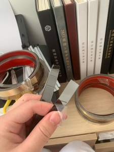 201 Stainless Steel Countertop and Bar <b>Edging</b> Flat Strip Trim Patti with Self-Adhesive Backing <b>Tape</b> - Product Image 4