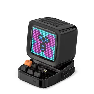 Divoom Ditoo רטרו פיקסל אמנות מתנת בית אור קישוט שעון מעורר DIY 16X16 LED תצוגת לוח BT נייד רמקול