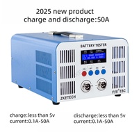 Cargador/Descargador EBC-A50L de 50A 110V/220V, Probador de Capacidad de Batería Electrónico para UE, AU, EE. UU., ¡Gran Venta!