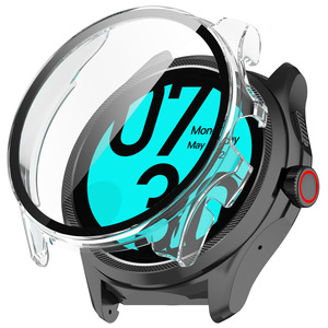 Último 2025 duro PC reloj funda protectora para <span class=keywords><strong>Ticwatch</strong></span> <span class=keywords><strong>Pro</strong></span> <span class=keywords><strong>5</strong></span> Enduro pantalla transparente cubierta protectora de vidrio templado - Product Image 5