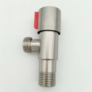 Válvula angular de acero inoxidable con rosca macho de 1/2 pulgada para uso general en agua - Product Image 4