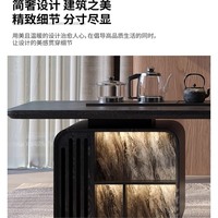 Table basse multifonctionnelle en bois massif de style chinois moderne Yannian pour salon, bureau, usage domestique haut de gamme