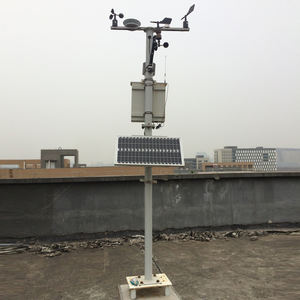 Pemantauan Lingkungan 7 in 1 multi-<span class=keywords><strong>sensor</strong></span> <span class=keywords><strong>OEM</strong></span> 4g hujan angin hujan stasiun cuaca otomatis <span class=keywords><strong>Sensor</strong></span> surya dalam dan luar ruangan - Product Image 3