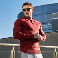 Pull jacquard tricoté pour homme, livraison rapide, stock entrepôt, automne-hiver, extérieur, quotidien, chaud, avec fermeture éclair, mercerisé, séchage rapide