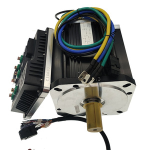 Large <b>Torque</b> High Permanent Magnet Synchronous Motor 48V5KW 1500RPM 31N BLDC with 2500ppr Encoder Driver <b>Set</b> for Boat Use - Product Image 1