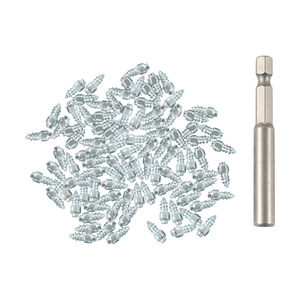 Chaînes à neige en acier avec clous pour pneus de voiture et camion, pièces de rechange pour la traction hivernale - Product Image 5