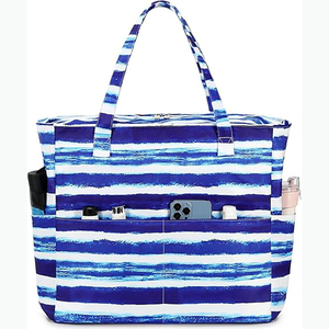 Échantillon gratuit de sacs fourre-tout en toile de jute réutilisables pour la plage, les courses, les cadeaux de mariage pour femmes, demoiselles d'honneur, sacs fourre-tout pour femmes DIY - Product Image 1