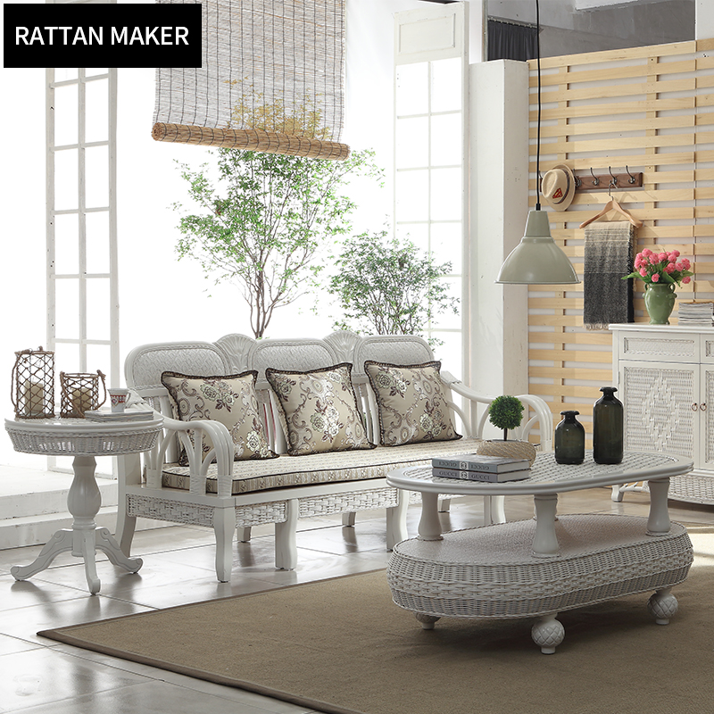 Гостиничный диван-кровать деревянная лоза диван-кровать мебель для гостиной