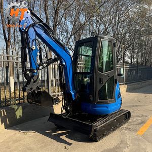 Mini-excavatrice 2 tonnes Euro 5 avec livraison gratuite, bras d'excavatrice, excavatrice agricole, mini-excavatrice à oscillation de queue zéro, excavatrice 2 tonnes - Product Image 2