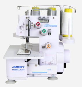 Machine à coudre surjeteuse JUKKY 434 à 4 fils, 12 points, <span class=keywords><strong>guide</strong></span> de refilement, pédale, éclairage LED - Product Image 3