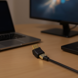 Adaptateur HDMI Ugreen 90 degrés mâle vers femelle 4k@60hz pour ordinateur portable - Product Image 2