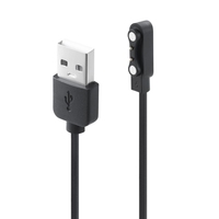 Câble de charge magnétique pour montre connectée 4,0 mm W26/2Pin avec blindage tressé et gaine en PVC LS05 – Vente en gros
