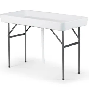 Party Tables Best Selling White Plastic Fill N Chill Party Table For Event