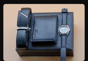 3 pezzi di lusso set Regalo moda uomo-orologio portafoglio occhiali da sole e cintura per la festa del papà anniversario del <span class=keywords><strong>marito</strong></span> Regalo De Aniversario - Product Image 6