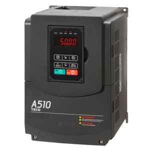 ไดรฟ์ AC แบบ VFD ยี่ห้อ TECO รุ่น A510-2002-S กำลังไฟ 1.5 กิโลวัตต์ (2 แรงม้า) 1 เฟส / 3 เฟส แรงดันไฟฟ้า 200 ถึง 240 โวลต์ ความถี่ 50/60 เฮิรตซ์ - Product Image 1