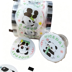 [Rouleau de film de masquage CPP de qualité alimentaire] Impression personnalisée |   Film haute transparence résistant à l'humidité pour gobelets de lait et de jus de bubble tea - Product Image 3