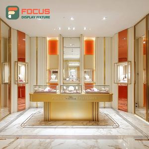 Sistema de Exhibición de Joyería Minimalista, Vitrina de Vidrio para Joyería con Acabado Laminado - Product Image 2