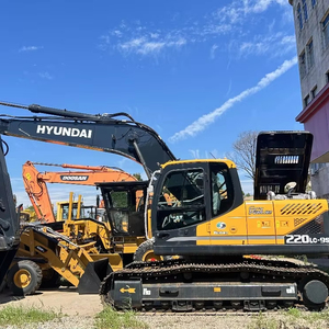 รถฮุนได220LC-9S ตีนตะขาบมือสองคุณภาพเกาหลีส่วนประกอบหลักของมอเตอร์และเครื่องยนต์ดั้งเดิม - Product Image 1