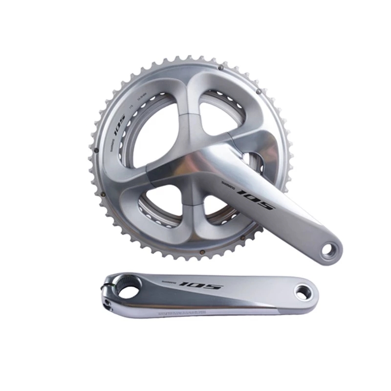 Shimano 105 R7000 Crankset - 2x11 Speed Road Bike Upgrade