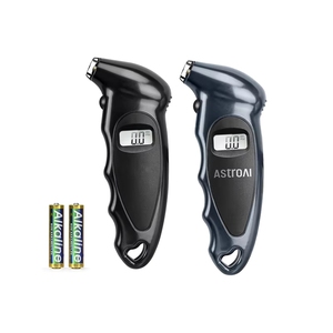 Manómetro Digital para Neumáticos <span class=keywords><strong>de</strong></span> 150 PSI y 4 Configuraciones para Automóviles y Camiones con Pantalla LCD Retroiluminada, Manómetro <span class=keywords><strong>de</strong></span> Presión <span class=keywords><strong>de</strong></span> Neumáticos Profesional <span class=keywords><strong>de</strong></span> Alta Resistencia para Reparación <span class=keywords><strong>de</strong></span> Neumáticos - Product Image 1