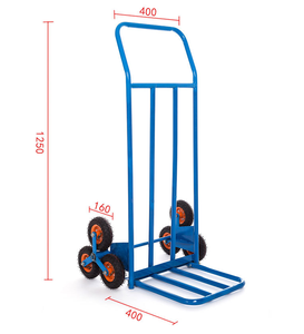 200 кг мощная ручная тележка, ручная тележка, ручная тележка для подъема по лестнице, ручной грузовик - Product Image 4