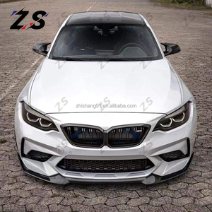 ZS fibra di carbonio auto paraurti anteriore labbro splitter per <span class=keywords><strong>BMW</strong></span> F87 M2 coupé <span class=keywords><strong>2</strong></span> porte 2018 - 2020 - Product Image 3
