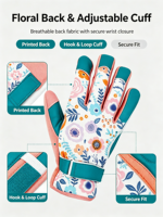 Sarung Tangan HAIYI Unisex Kulit Full Finger dengan Tali Pergelangan Tangan yang Dapat Disesuaikan, Penutup Gesper, untuk Bersepeda, Olahraga Gym, Anti Selip, Perlindungan UV, dan Elastis