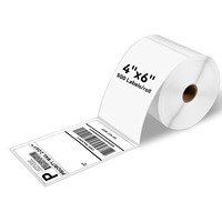 Étiquettes d'expédition thermiques adhésives 4x6, 500 pièces, étiquettes d'expédition en gros, rouleaux d'étiquettes thermiques