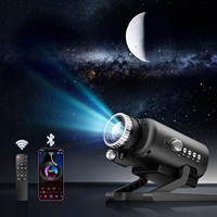 Projecteur d'étoiles 3D Projecteur de galaxie immersif pour toute la pièce Planétarium Projecteur de lumière nocturne avec lumière douce HD pour cadeaux de réconfort