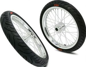 Kit de Ruedas Supermoto de Aluminio CNC de 17 Pulgadas, Llanta Cromada 70/90-17 90/80-17, para Motocicleta Eléctrica Sur-Ron Light Bee X - Product Image 3