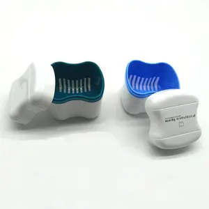 批发环保白色塑料优质设计牙齿储物盒牙科盒
