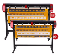 Traceur de découpe de vinyle D60 60 pouces 1500 mm à double tête haute précision avec caméra pour découpe de contours et autocollants