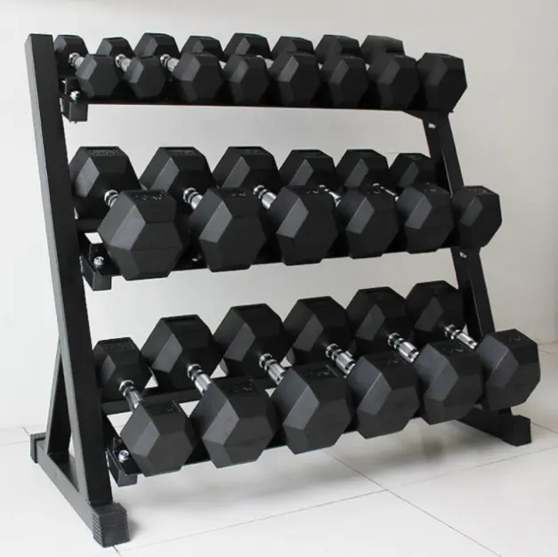 Großhandel hochwertige Fitness geräte Gym Hex Hanteln Home Exercise Easy Dumbell Set