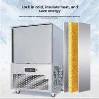 Congélateur Commercial à Refroidissement par Air pour la Congélation Rapide des Produits de la Mer, des Raviolis et des Mousses – Unité de Stockage Alimentaire