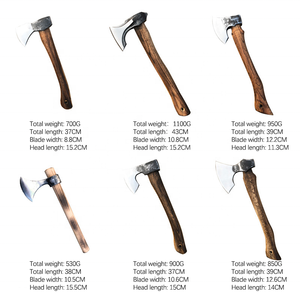 Tlzc6 27/37/43cm Gỗ Ngoài Trời cắt và tách rìu chestunt tay cầm bằng gỗ rìu làm bằng tay Viking Rìu - Product Image 5