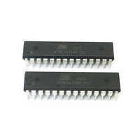 Microcontrôleur IC ATMEGA328P-PU AVR Core 8 bits 32 Ko Flash 28DIP en stock avec garantie d'un an