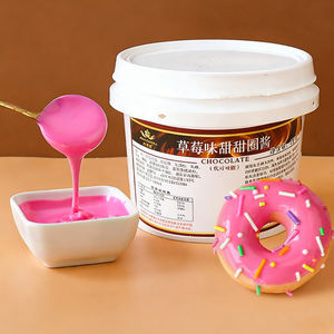 Ingredientes para Decoración de Pastelería, Glaseado para Donuts Listo para Usar, Sabor Chocolate, Recubrimiento Crujiente de Chocolate - Product Image 5