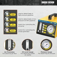 Pendeteksi kebocoran otomotif, profesional Evap kebocoran asap Tester AUTOOL SDT208 Generator asap untuk deteksi kebocoran