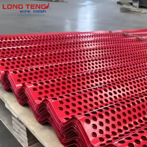 304 thép không gỉ đấm tấm lưới Pad Kim Cương Trang trí lưới kim loại đục lỗ tấm bột bọc dây vải cho màn hình - Product Image 5