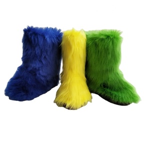 Nuovi Stivali in Pelliccia per Adulti e Bambini, Vendita all'Ingrosso, Caldi e Comodi per <span class=keywords><strong>Uomo</strong></span> e Donna, <span class=keywords><strong>Scarpe</strong></span> Invernali da Esterno in Taglie Grandi - Product Image 1