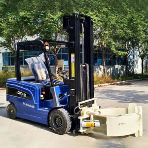 מלגזה חשמלית הלי 1.5 טון 3 מטר מלגזה חשמלית מלאה עם מלחציים למחסניות עם אביזר למחסניות - Product Image 2