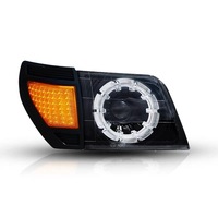Ensemble de phares LED améliorés en forme de prune pour Toyota Land Cruiser Prado LC90 LC95 1993-2002