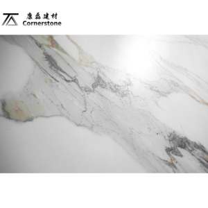 Piedras Sinterizadas KLA165, Paneles de Pared de Porcelana Grandes, Azulejos de Gran Formato 1600*3200mm, Diseños de Lujo con Aspecto de Mármol, Revestimiento para <span class=keywords><strong>Encimeras</strong></span> y Pisos - Product Image 5