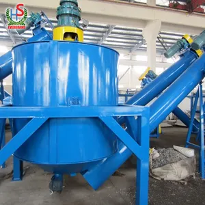 Cost of wastebottle plastic recycling plant Complete pet bottle recycling line Bottle flake crushing
