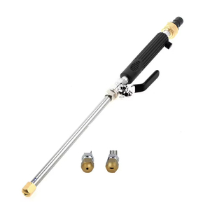Car Pressurization <b>Power</b> Water Gun Jet Garden Hose Wand Nozzle <b>Sprayer</b> Watering Spray Cleaning Tool - Product Image 1