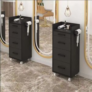 Professional White Rolling Barber Spa Facial Metal Hair Salon Beauty Salon Hairdressing <b>Trolley</b> Carts - Product Image 4