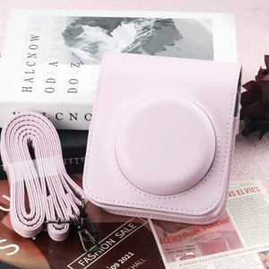 Étui rigide vintage en dentelle crochetée pour Fujifilm <span class=keywords><strong>Instax</strong></span> <span class=keywords><strong>Mini</strong></span> 11/12 avec matériau PU - Product Image 4