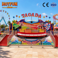 Manèges Disco Tagada Populaires : Attractions de Parc d'Attractions à Plateau Tournant Extrême, Vente Directe Usine pour Parcs d'Attractions Commerciaux