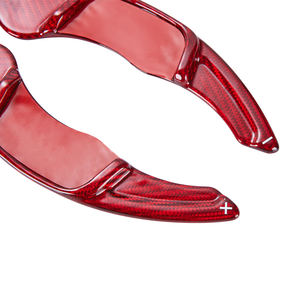 Changement de vitesses DSG à bascule en carbone véritable, pour pagaie d'extension pour <span class=keywords><strong>Golf</strong></span> <span class=keywords><strong>7</strong></span> MK7, pour levier de vitesses adapté à fo <span class=keywords><strong>Gti</strong></span> R GTD - Product Image 4